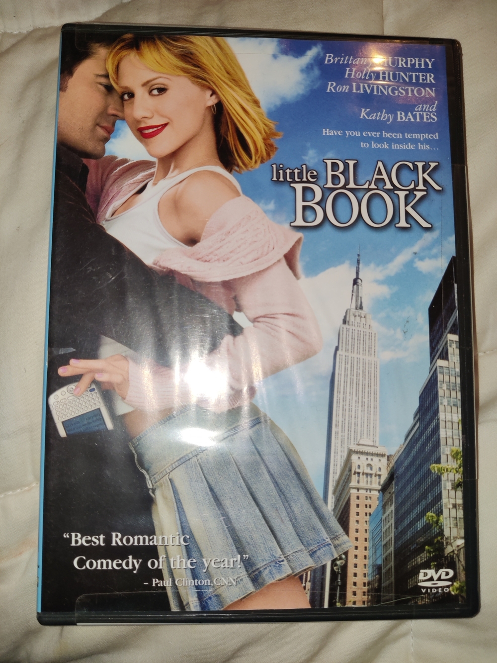 Little Black Book DVD Movie - Blue, White, Pink Cover